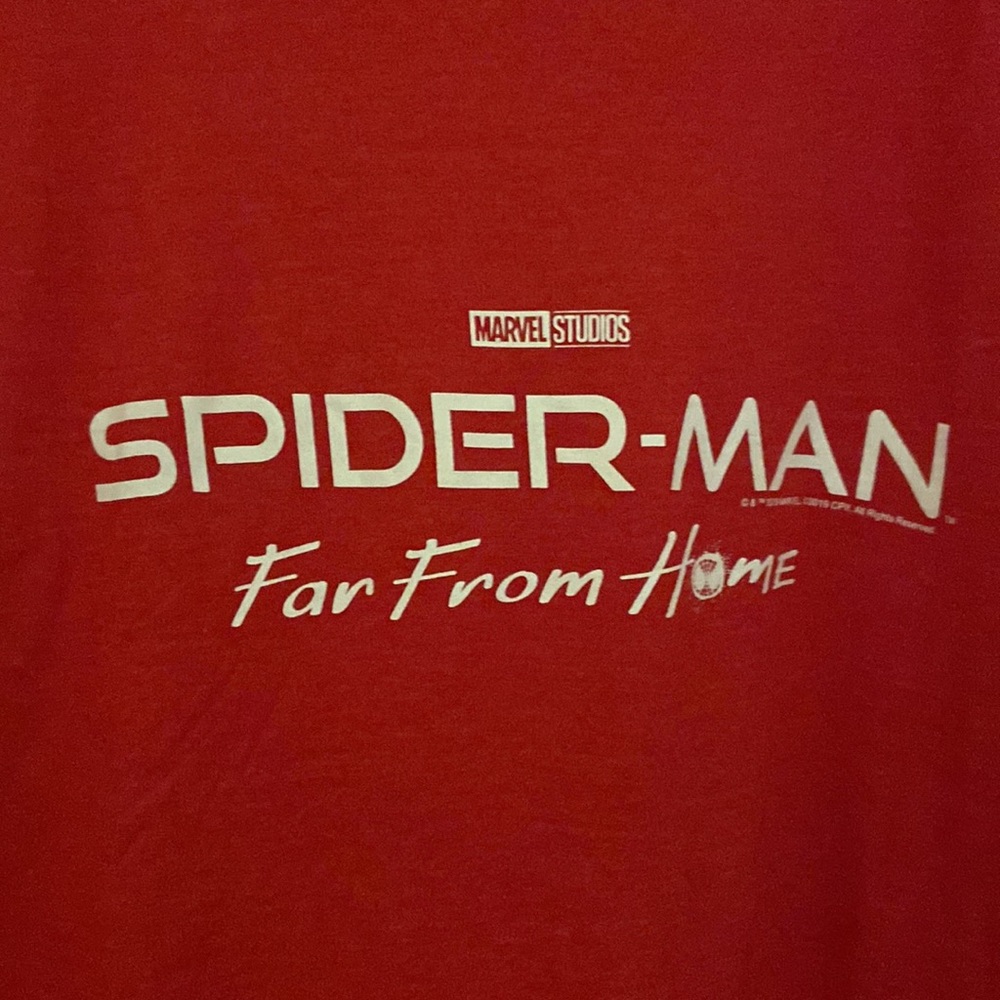 Marvel Spider-Man Far From Home Movie Release T-Shirt Adult Size Large 🔥 - Picture 2 of 5